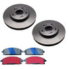 Honda Elysion 2004-2013 Front Brake Discs & Pads Pair
