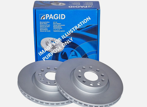 Nissan Elgrand E51 2002-2010 Rear Brake Discs Pair