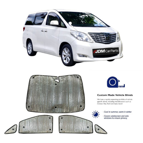 Toyota Alphard 2008-2022 Thermal Vehicle Blinds Front Set