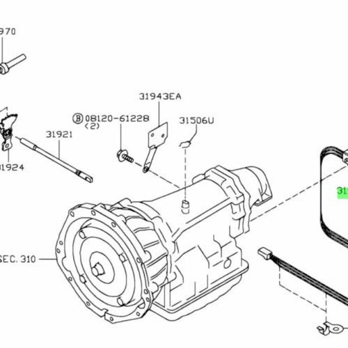 Nissan Elgrand E51 2002-2010 Transmission Gearbox Vehicle Speed Sensor