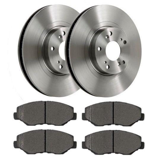 Honda Stepwagon RK5 2009-2015 Front Brake Pads & Discs Set Pair