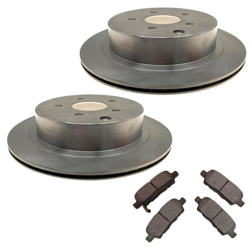 Nissan Elgrand E51 2002-2010 Rear Brake Discs And Pads Set