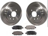 Nissan Elgrand E51 2002-2010 Rear Brake Discs And Pads Set