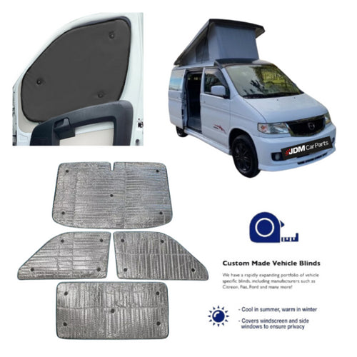 Mazda Bongo 1994-2005 Thermal Vehicle Blinds Full Set