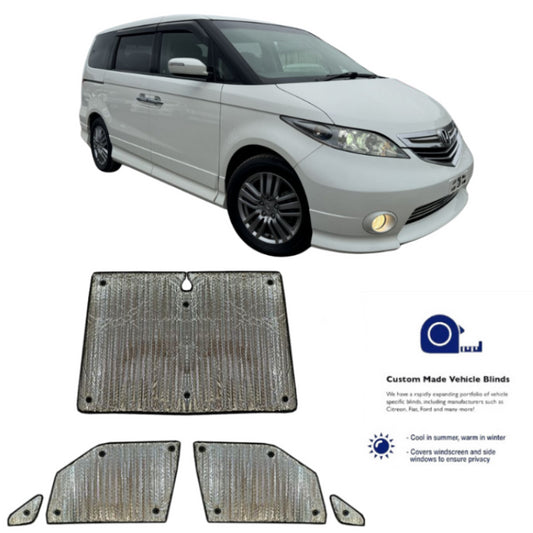 Honda Elysion 2004-2013 Thermal Vehicle Blinds Front Set