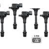 Nissan Elgrand E51 2002-2010 Pencil Ignition Coils 6 Pack 2.5 3.5