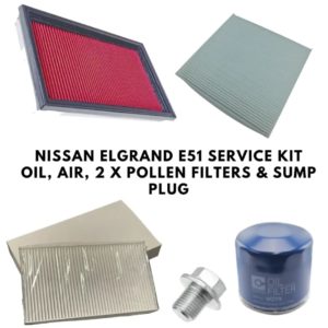 E51 Elgrand 2.5 & 3.5 Service Kit