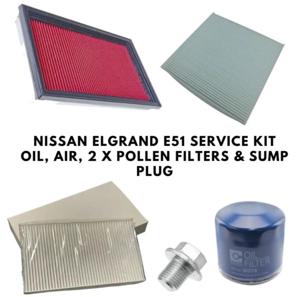 E51 Elgrand 2.5 & 3.5 Service Kit