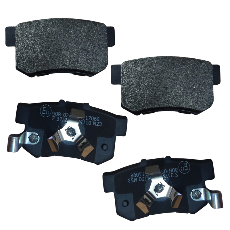 a set of rear brake pads x4 for the honda stepwagon 2009-2015