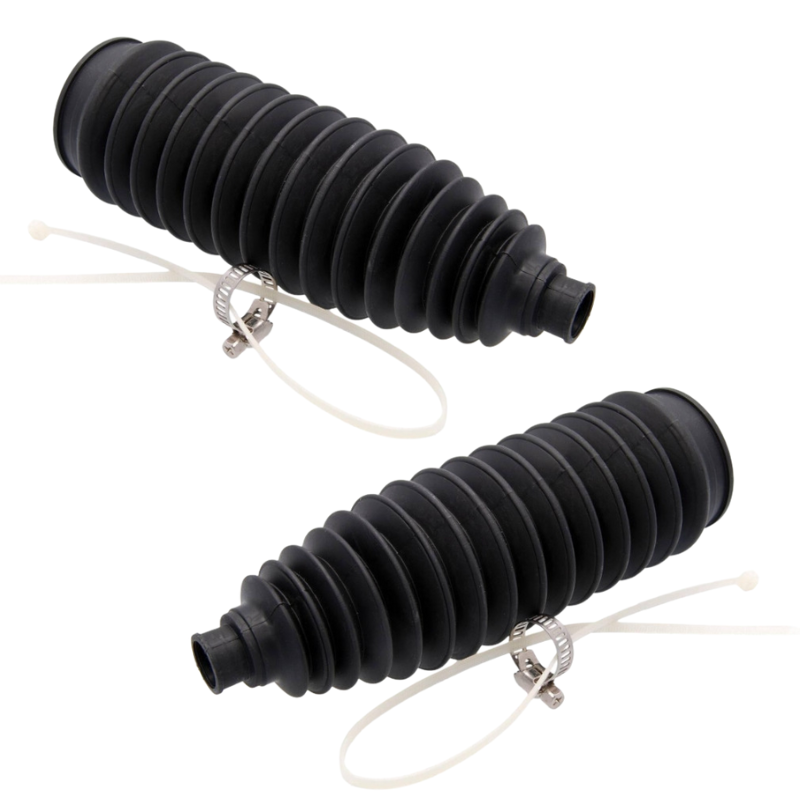 a pair of steering rack gaiters in black for the Honda Stepwagon from 2009-2015. Comes with the fitting kit.