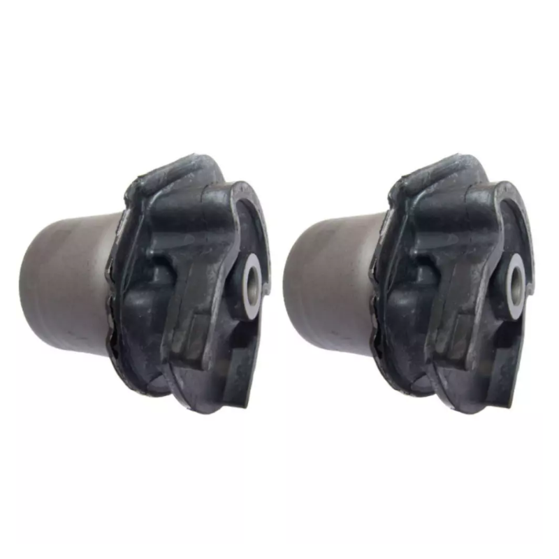 a pair of silver and black axle bushes for the nissan serena c27 2016-2022