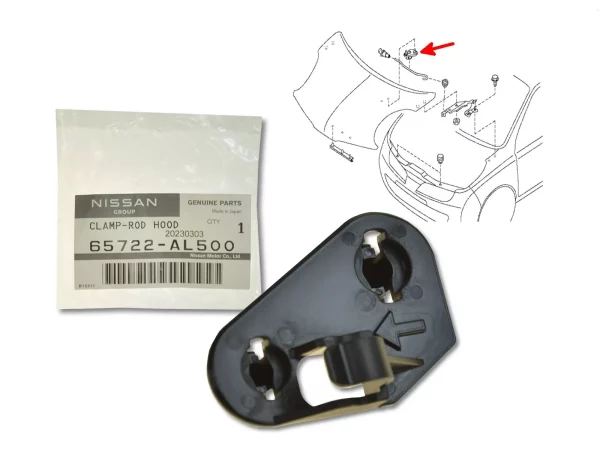 Elgrand E51 Bonnet Clip