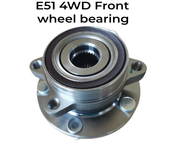 E51 4WD Front Wheel Bearing Axle Hub Assembly