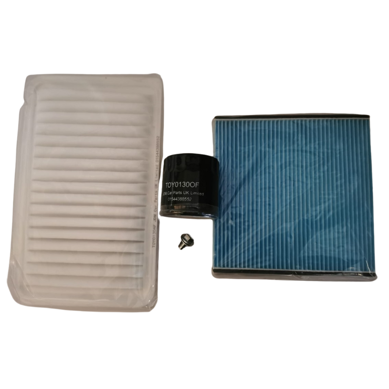 toyota estima 3.0 & alphard 2002-2008 2000-2006 service kit including air filter, pollen filter, oil filter & sump plug