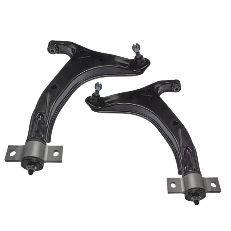 a pair of black nissan elgrand e51 wishbones complete with bushes and ball joints.