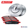 Honda Elysion 2004-2013 Front Brake Discs & Pads Pair