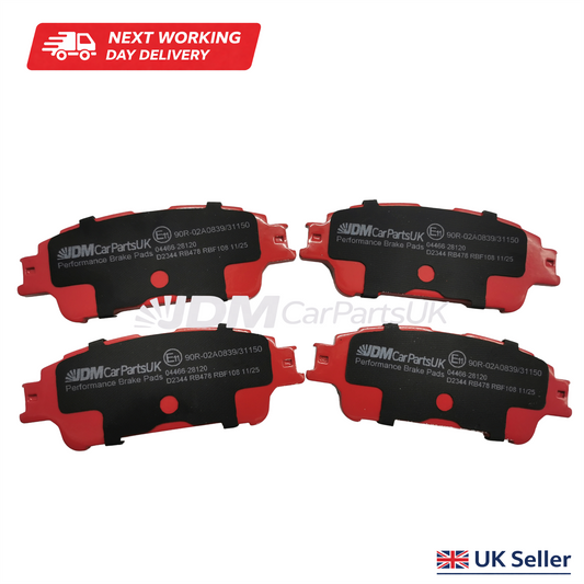 Toyota Voxy 2015-Onwards Rear Brake Pads Performance Upgrade