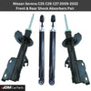 Nissan Serena C25 C26 C27 2005-2022 Front & Rear Shock Absorbers Pair