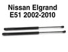 Nissan Elgrand E51 2002-2010 Heavy Duty High Lift Tailgate Struts Pair