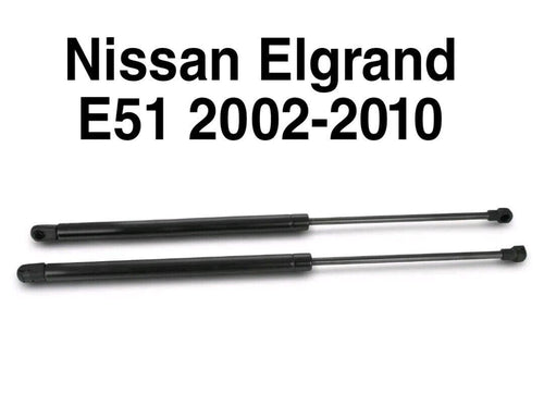 Nissan Elgrand E51 2002-2010 Heavy Duty High Lift Tailgate Struts Pair