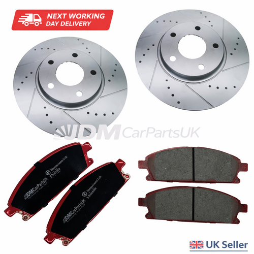 Honda Elysion 2004-2013 Front Brake Discs & Pads Pair