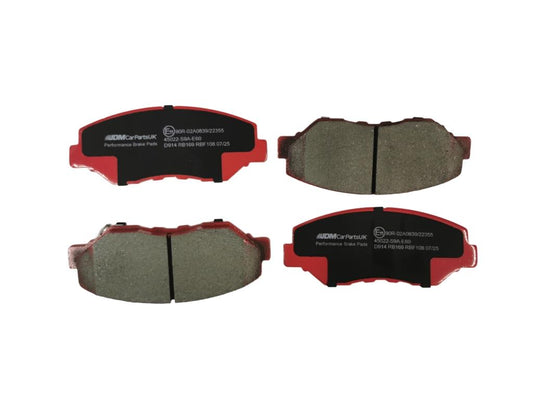 Honda RK5 2008-2015 Front Brake Pads Performance