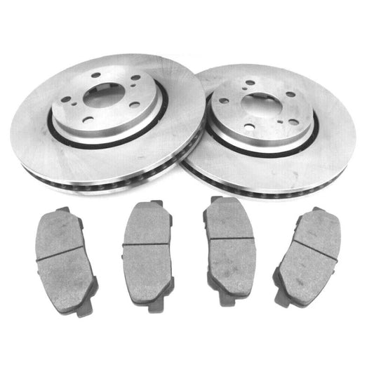 Toyota Estima 2006-2015 Front Brake Pads & Disc Set Pair 330mm