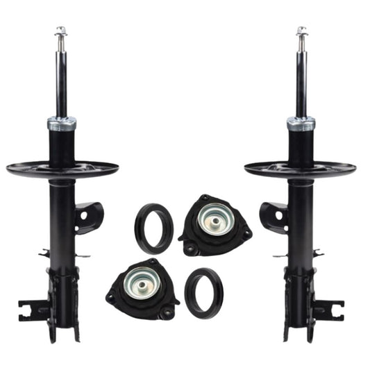 Nissan Elgrand E52 2010-2019 Front Shock Absorbers & Strut Top Mounts Pair