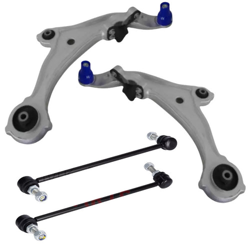 Nissan Elgrand E52 2010-2019 Front Wishbone Control Arms Inc Drop Links Pair