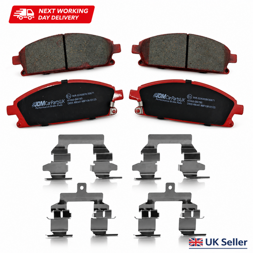 Nissan Elgrand E51 2002-2010 Front Performance Brake Pads & Fitting Kit