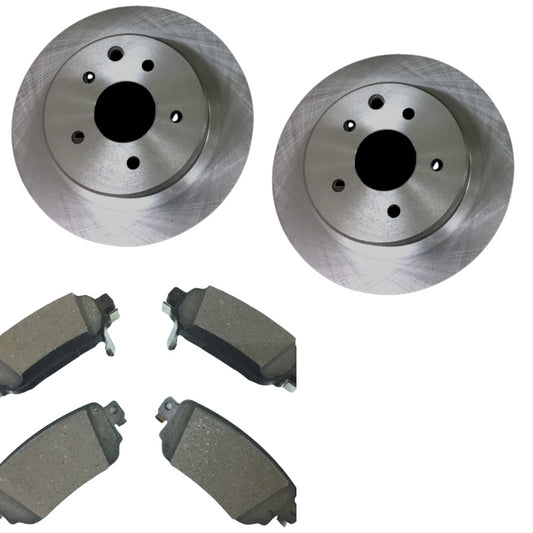 Nissan Serena C25 2005-2010 Rear Brake Pads & Discs Set