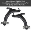 Nissan Elgrand E51 2002-2010 Front Lower Wishbone Control Arms Pair Left Right
