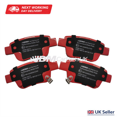 Toyota Estima 2006-Onwards Rear Brake Pads Performance Upgrade