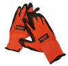 Extra Strong Grip Fabric Gloves 1 Pair Medium