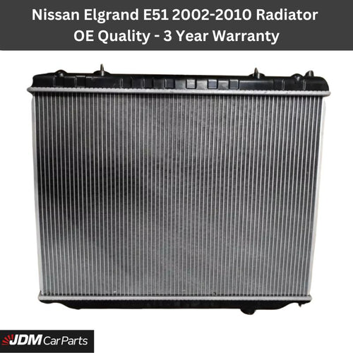 Nissan Elgrand E51 2002-2010 Radiator 2.5