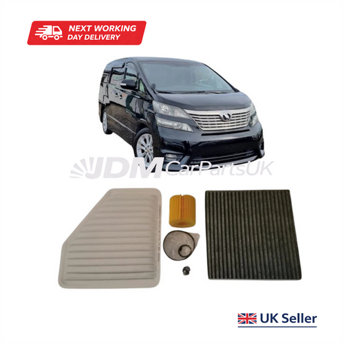 Toyota Alphard Vellfire 2008-2015 3.5 Service Kit Oil Air Pollen Filters