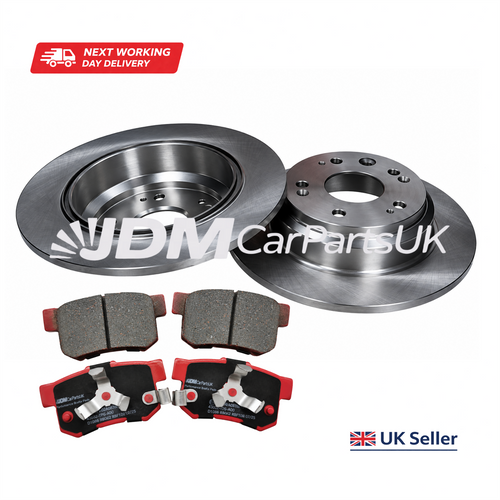 Honda Stepwagon RK5 2009-2015 Rear Brake Performance Pads & Discs Set Pair