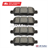 Nissan Elgrand E51 2002-2010 Rear Brake Pads
