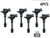 Nissan Elgrand E51 2002-2010 Pencil Ignition Coils 6 Pack 2.5 3.5