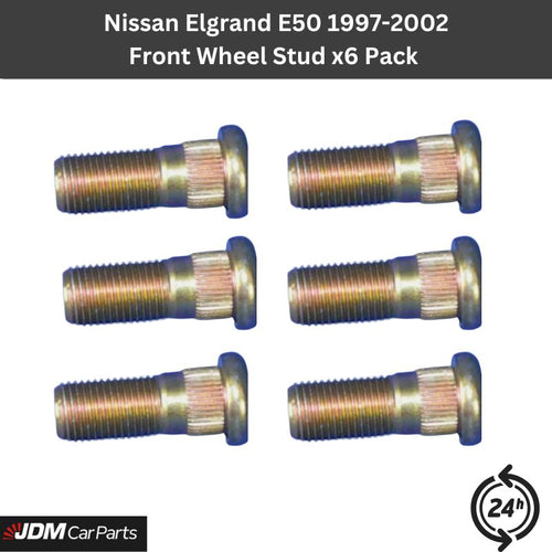 Nissan Elgrand E50 1997-2002 Front Wheel Stud 6 Pack