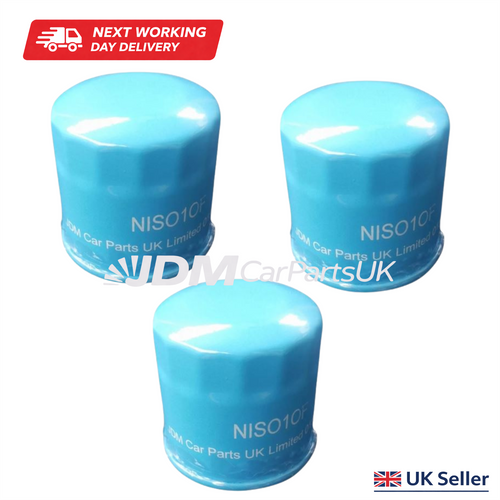 Nissan Elgrand E51 2002-2010 Oil Filter 2.5 & 3.5 Pack Of 3
