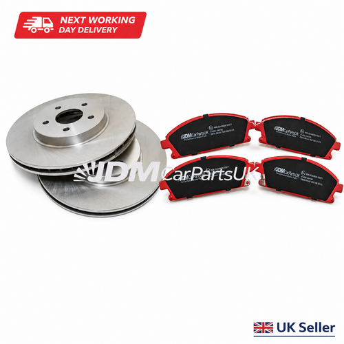 Nissan Elgrand E51 2002-2010 Standard Front Brake Discs & Performance Pads