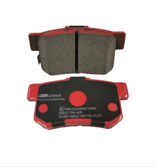 Honda RK5 2008-2015 Rear Brake Pads Performance