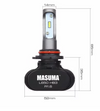 Masuma LED Headlight HB3 + 150% Brighter