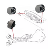 Rear Differential Diff Arm Bush Set For Toyota Estima including Hybrid 2006 on-