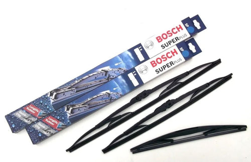 For Nissan Elgrand E52 2010-2019 Bosch Wiper Blade Set Front & Rear
