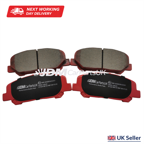 Toyota Estima 2000-2006 Front Brake Pads Performance Upgrade