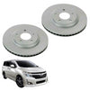 Nissan Elgrand E52 2010-2019 Front Brake Discs Pair 2.5 3.5
