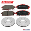 Nissan Elgrand E52 2010-2019 Standard Front Brake Discs & Performance Pads