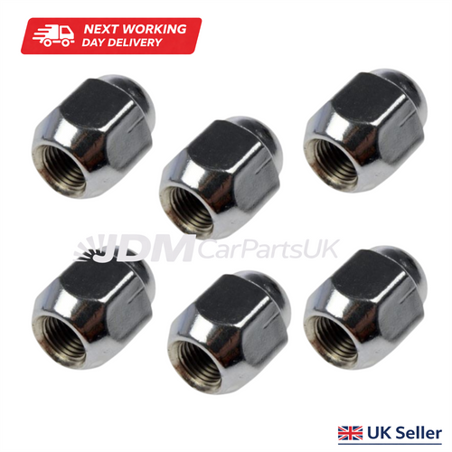 Nissan Elgrand E50 1997-2002 Chrome Wheel Nut 6 Pack
